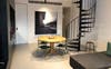 Shared kitchen/living.