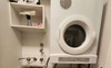 Internal laundry. Washing machine and dryer