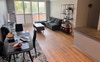 Living room facing north 