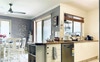 Kitchen and dining area. Furniture may change. 