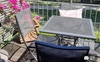 Upstairs balcony