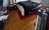 The room avalible (bed featured is a queen) 