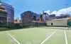 Roof top tennis court 