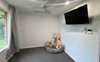 Tv + Netflix (giant bear not inc. used for scale)