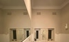 Bathroom with full bath and overhead shower