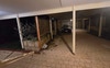Rear access garage