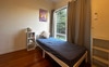 Single bed provided with side drawer 