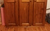 The wardrobe. Large and spacious. Optional 