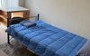 King single bed, wardrobe, tall boy and desk 
