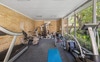the gym 