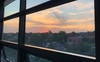 Evening views from living room