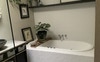 spacious bathroom
