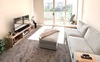 Common living room and balcony 