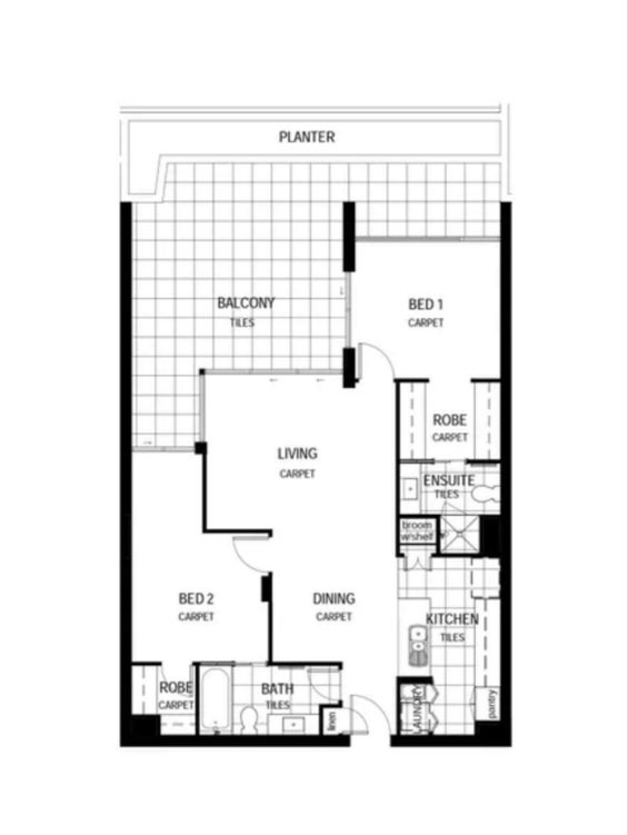 Share house Robina, Gold Coast 360pw, 2 bedroom apartment