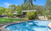 Front of the house and pool area.