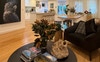 Living, dining, kitchen 