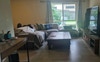 Large separate lounge room with dining area. 