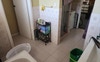 Bathroom, door on left to toilet off bathroom