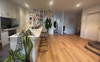 Large kitchen and additional bar seating 