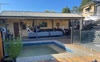 Pool entertaining area