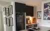 Kitchen with gas stove top