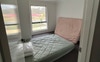 Queen mattress in green for reference
