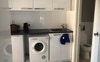 Laundry and bathroom 
