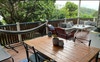 Upstairs back deck
