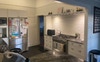 Upstairs kitchen.