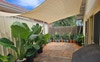 Small courtyard outside of the two rooms 