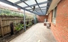 Outdoor backyard area