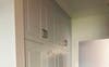 Built-in cupboards in hallway 