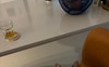 Drinks in the kitchen