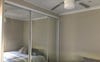 Bedroom- Double mirrored wardrobe 