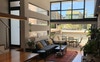 Living room and deck 