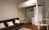 Room 4. Furnished, with bed, sofa, desk, wardrobe