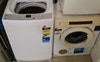Washer, dryer, and freezer.