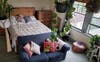 Large bedroom with kitchen 