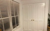 Your built-in wardrobe with hanging space + shelf