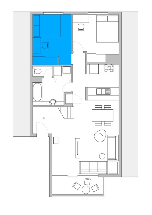 Share house Southbank, Melbourne 250pw, 3 bedroom apartment
