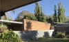Looking out the back, reasonable size.