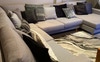 Large lounge for lounging and putting you feet up