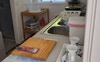 Kitchenette. Double sink