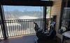 Upstairs balcony bbq area