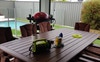 Outdoor undercover with BBQ