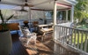Back deck and BBQ area 