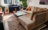 Light filled living room. 
