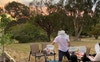 Sunsets & Park right in front of house. 
