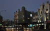 King St at night 