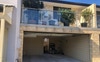Garage and balcony